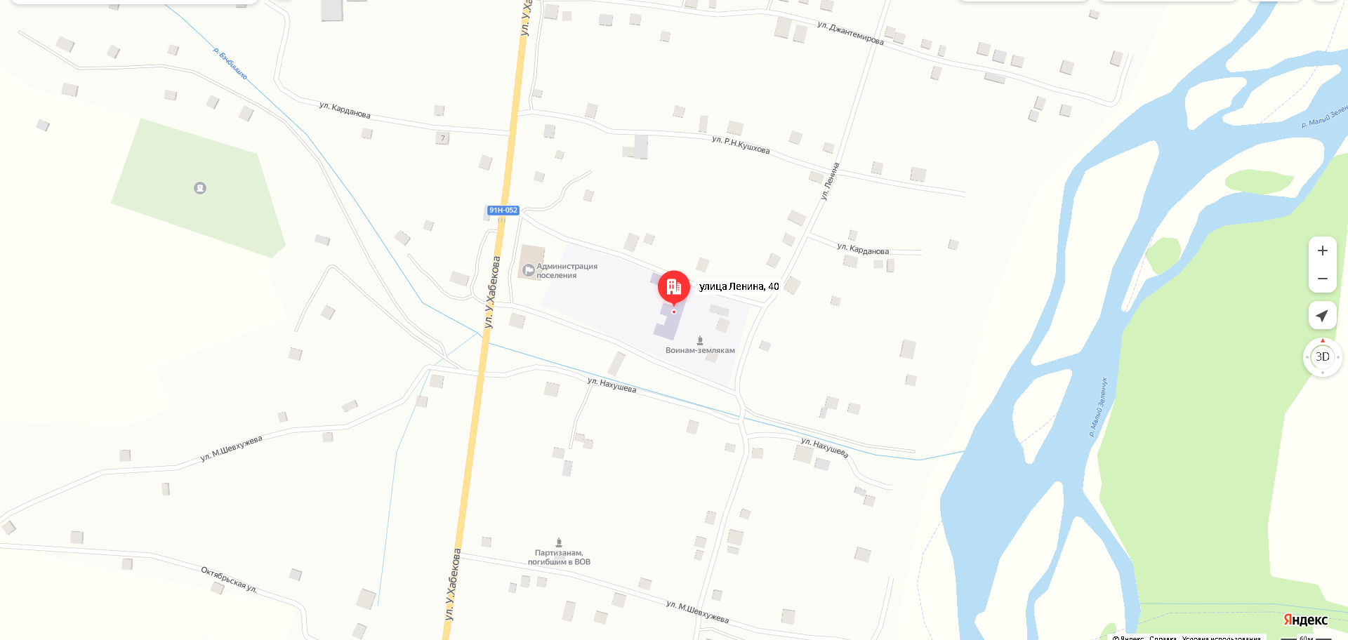 Карта проезда